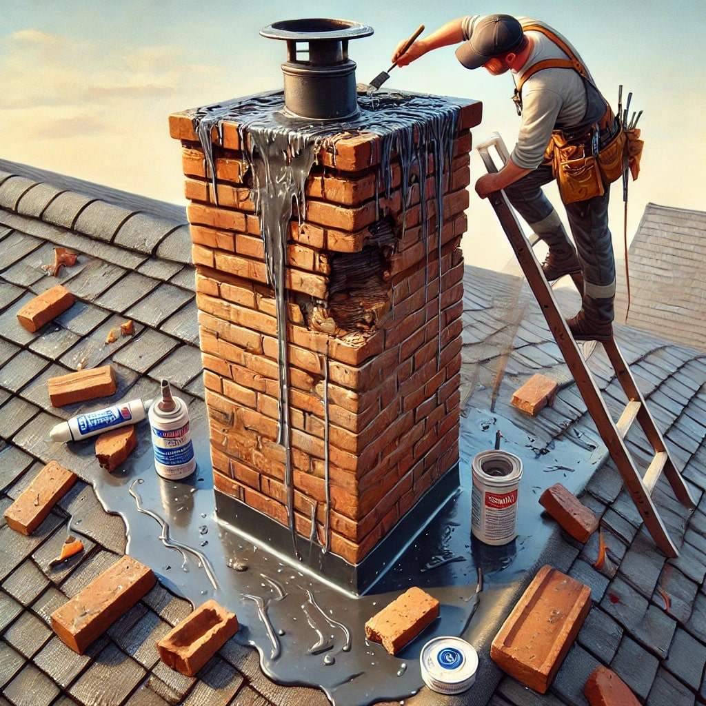Professional Chimney Leak Repair Dearborn MI - Expert Water Damage Prevention by Chimney Sweep Dearborn Michigan